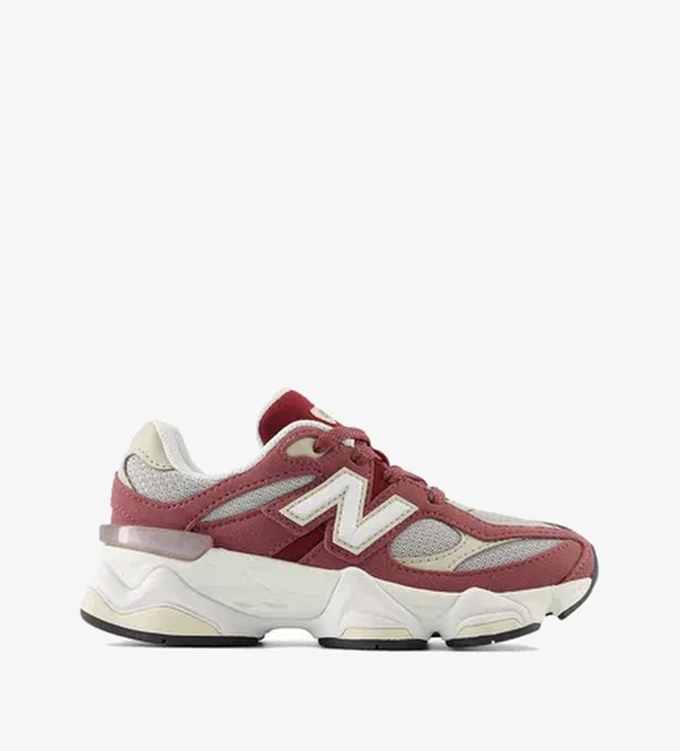 New Balance  Lifestyle 9060  Çocuk Bordo Spor Ayakkabı