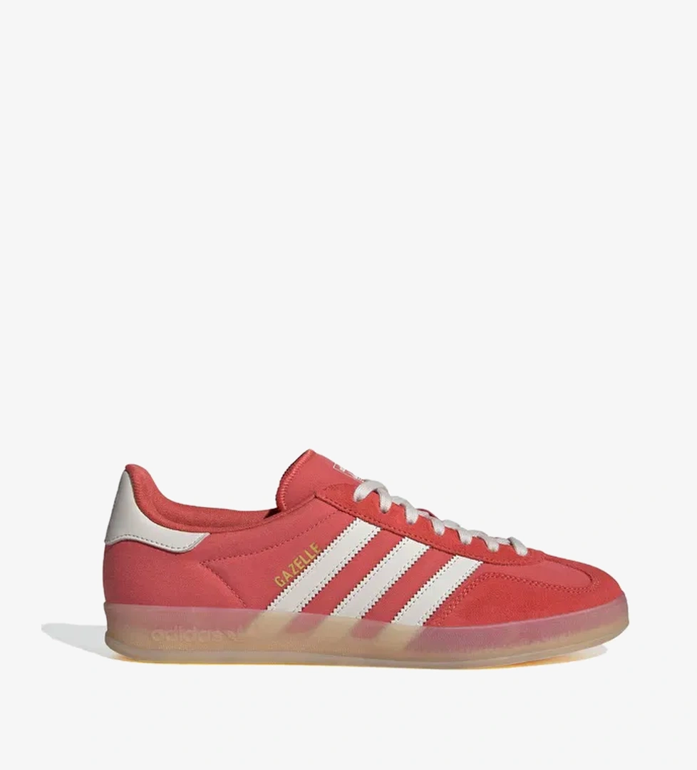 adidas Gazelle Indoor Erkek Kırmızı Spor Ayakkabı - Görsel 1