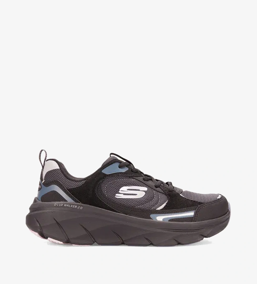Skechers D'Lux Walker 2.0 Kadın Siyah Spor Ayakkabı