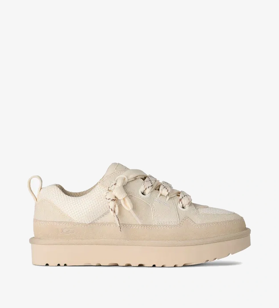 UGG Lo Lowmel Kadın Beyaz Sneaker - Görsel 1