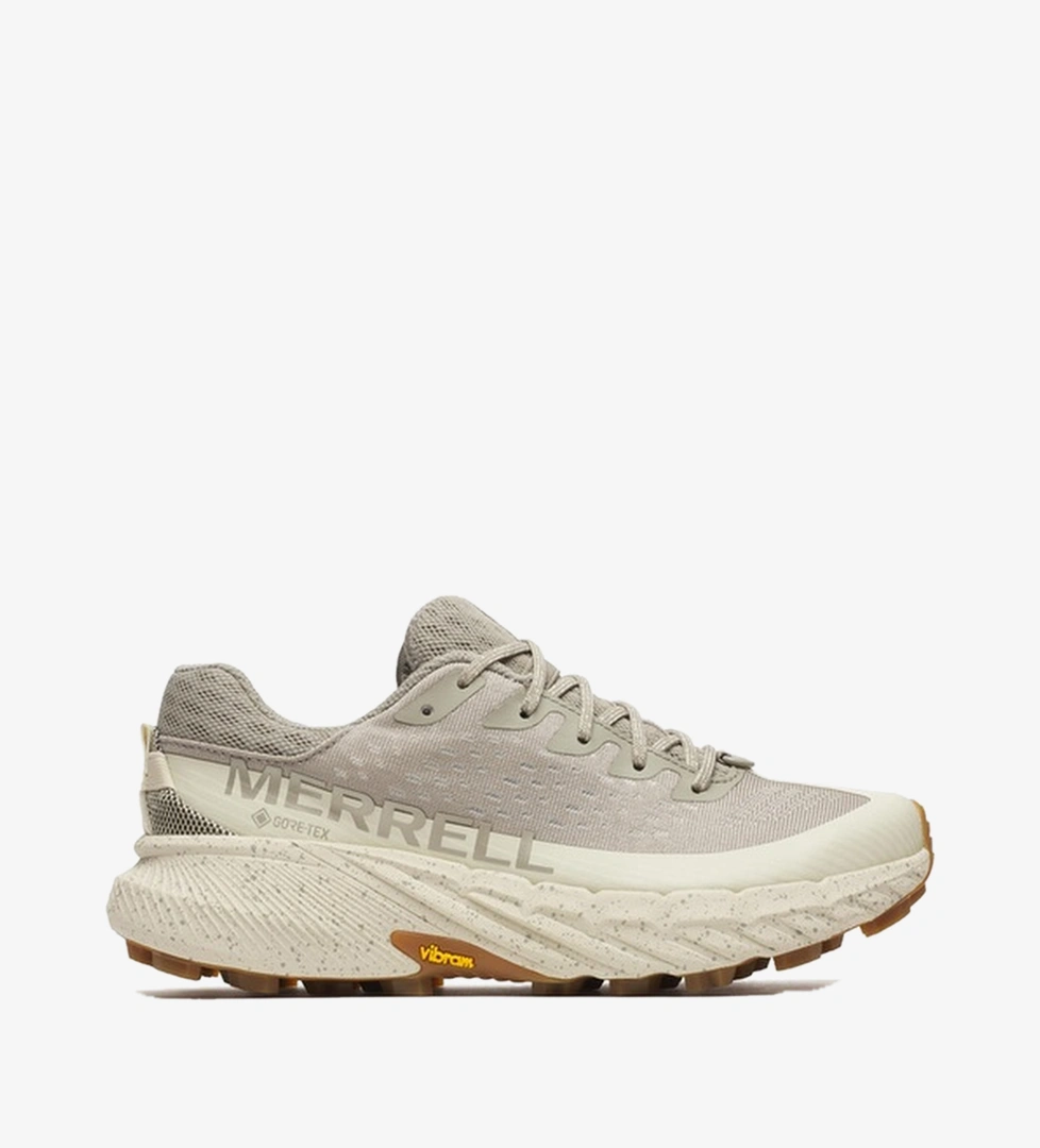 Merrell Agility Peak 5 Gore Tex Kadın Bej Koşu Ayakkabısı