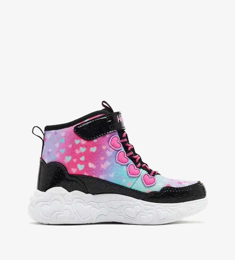 Skechers Eternal Heart Lights Çocuk Siyah Spor Ayakkabı - Görsel 1