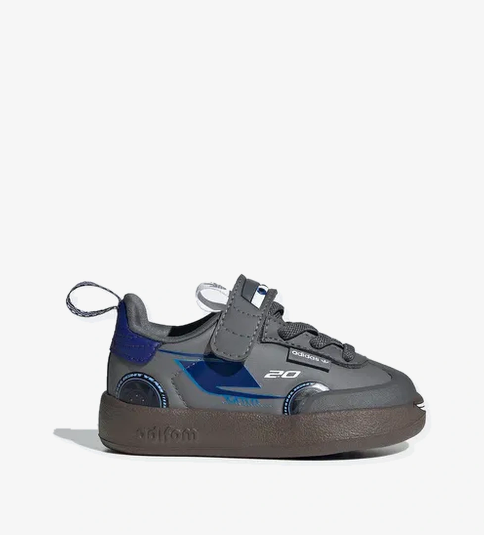adidas Pixar Cars Adifom Samba 360 Bebek Koyu Gri Ayakkabı