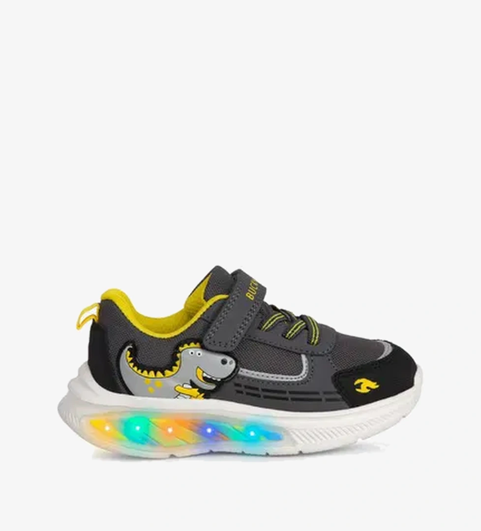 Buckhead Rex Çocuk Gri Işıklı Spor Ayakkabı