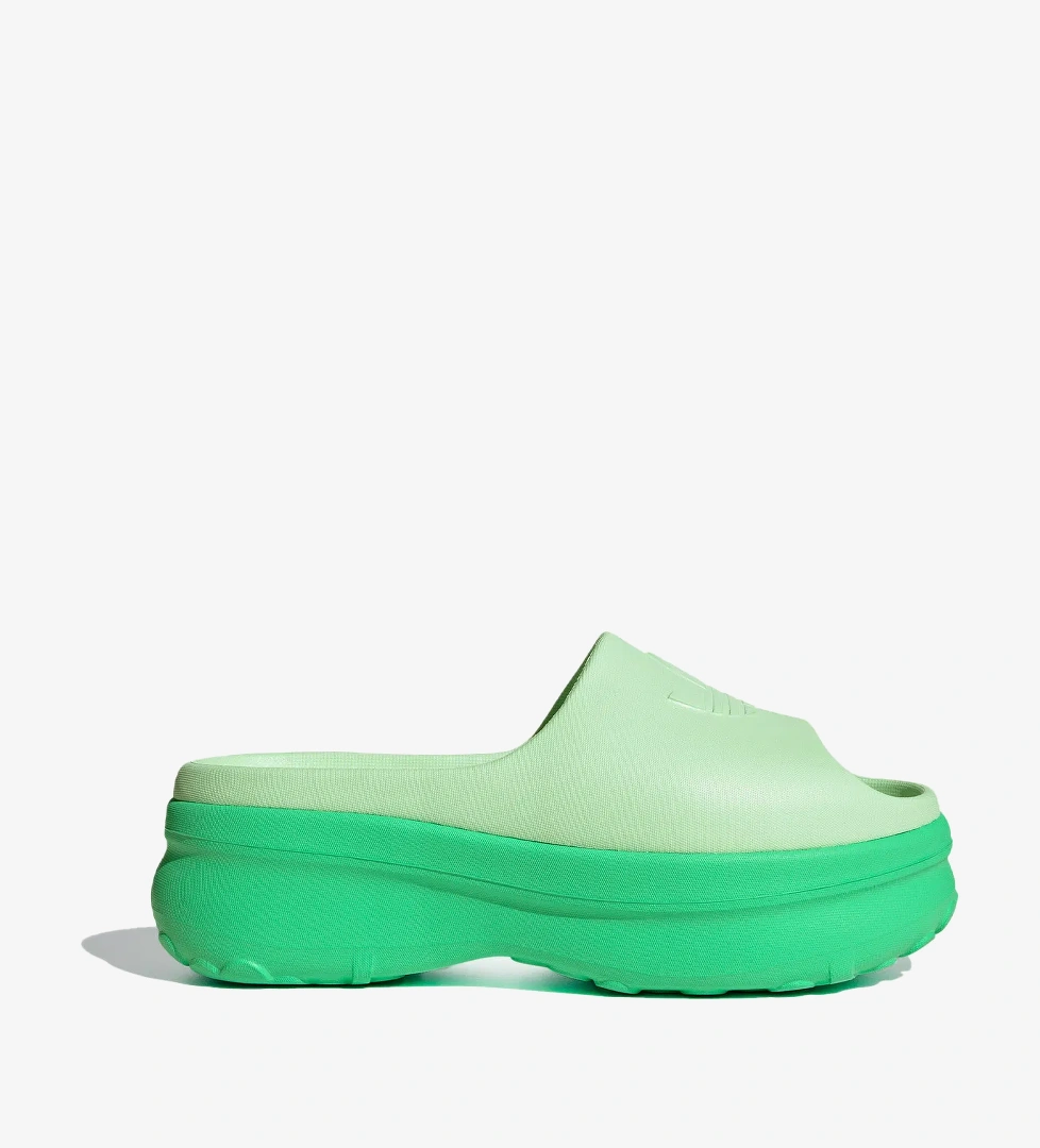 adidas Adıfom Stan Slıde W Kadın Yeşil Sandalet - Görsel 1