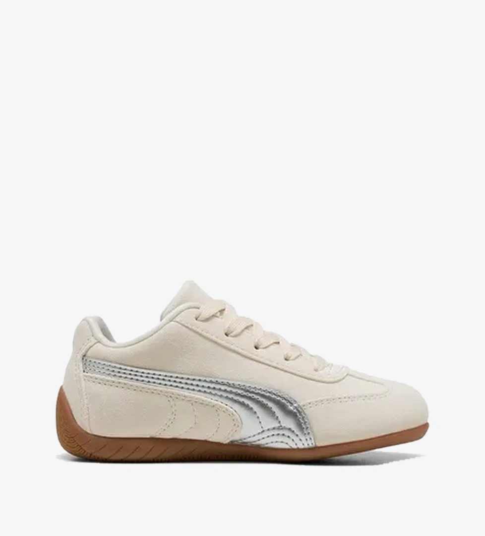 Puma Speedcat Metallic Çocuk Krem Spor Ayakkabı