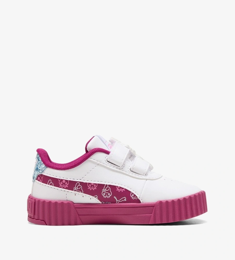 Puma Carina 3.0 Hello Kitty & Friends Bebek Beyaz Spor Ayakkabı
