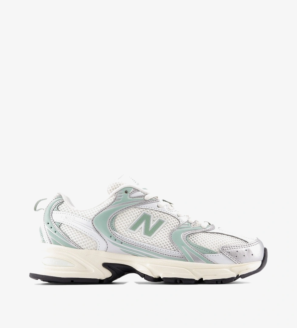 New Balance 530 Lifestyle Kadın Gri/Yeşil Spor Ayakkabı
