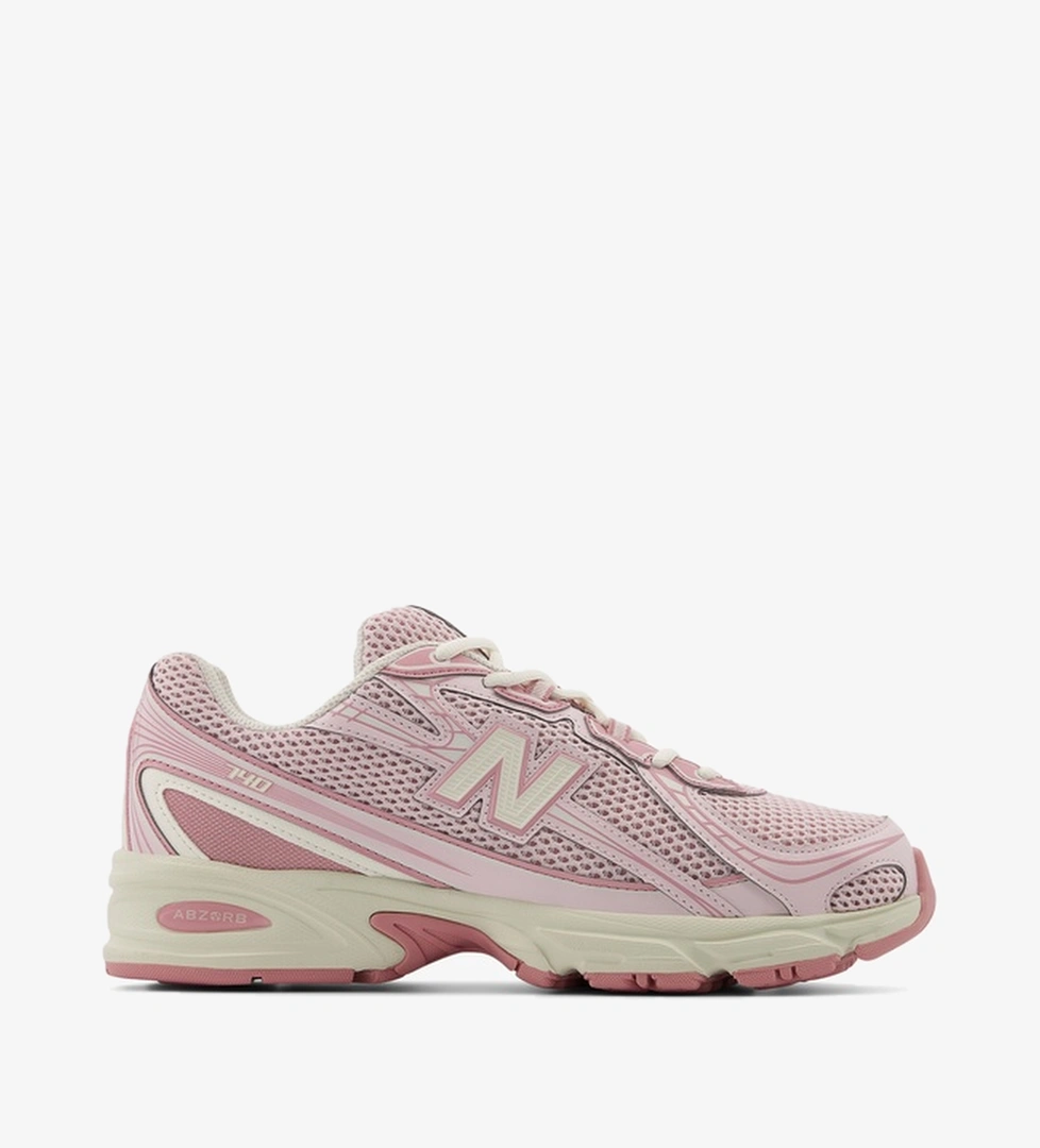 New Balance 740 Lifestyle Kadın Pembe/Krem Spor Ayakkabı - Görsel 1