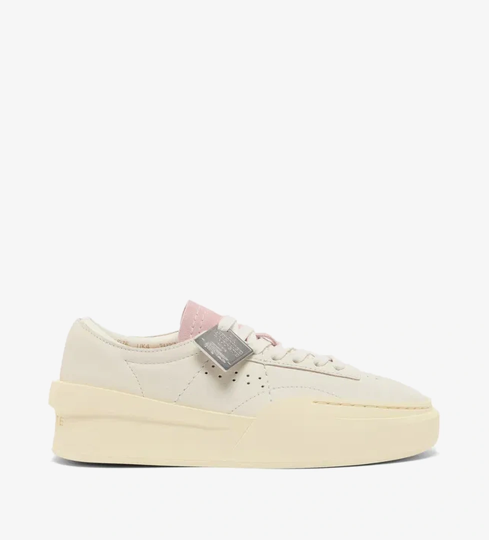 Lacoste Aura Club Kadın Krem Sneaker - Görsel 1