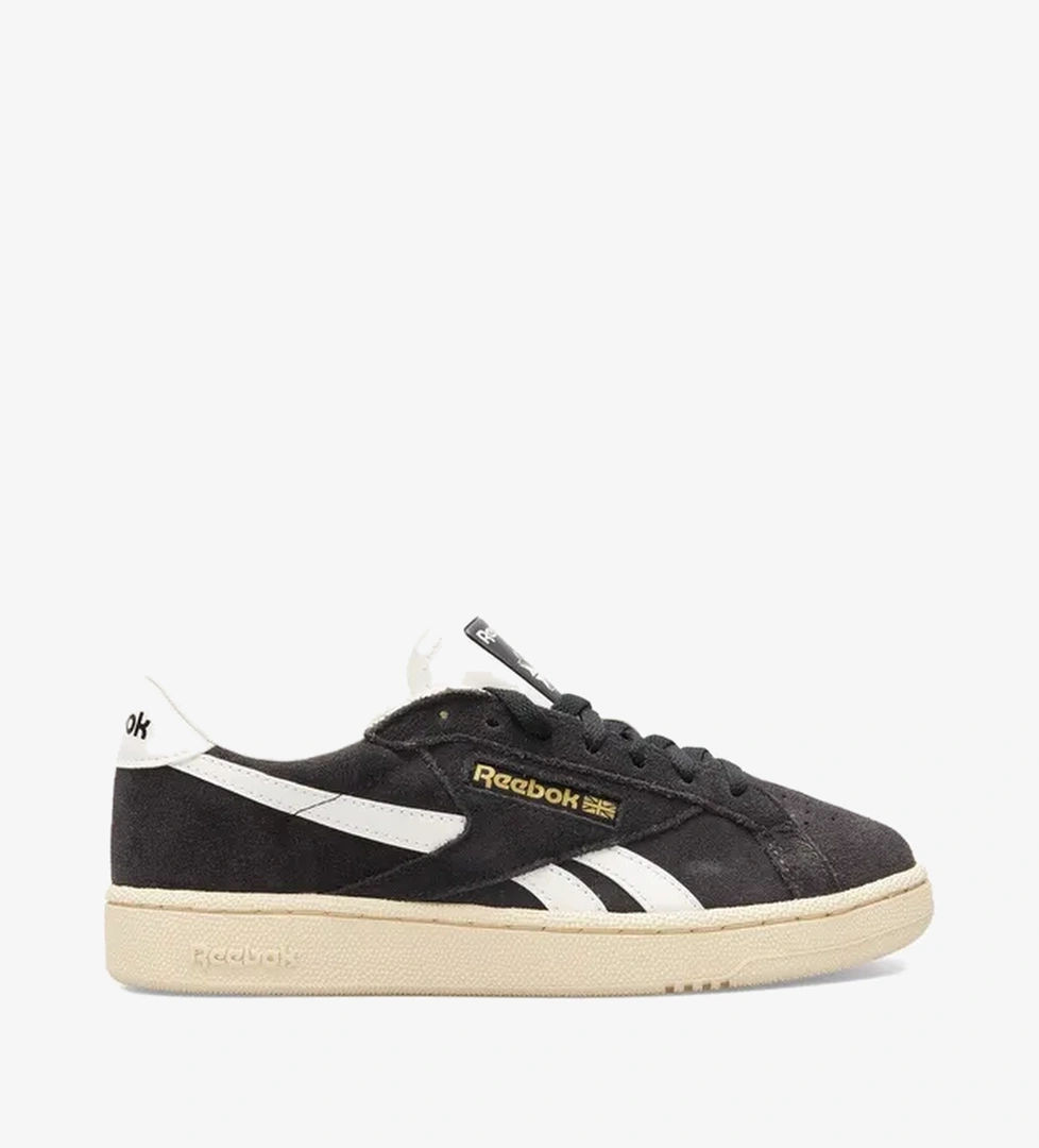 Reebok Club C Grounds Uk Siyah Unisex Sneaker model görseli