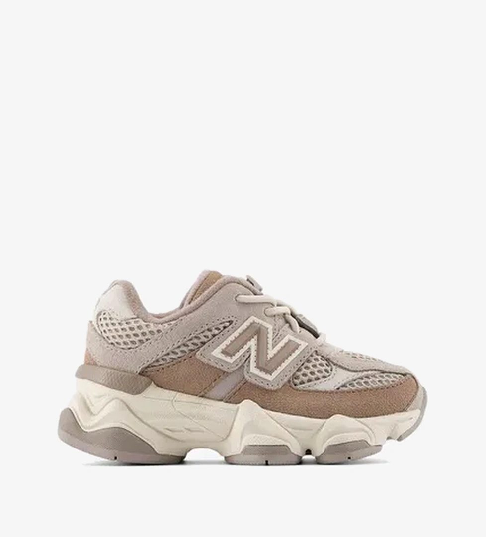 New Balance 9060 Lifestyle Bebek Bej Spor Ayakkabı - Görsel 1