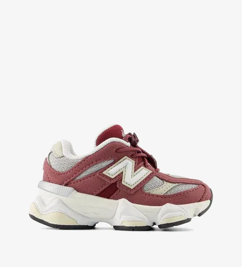 New Balance 9060 Lifestyle Bebek Bordo Spor Ayakkabı - Görsel 1