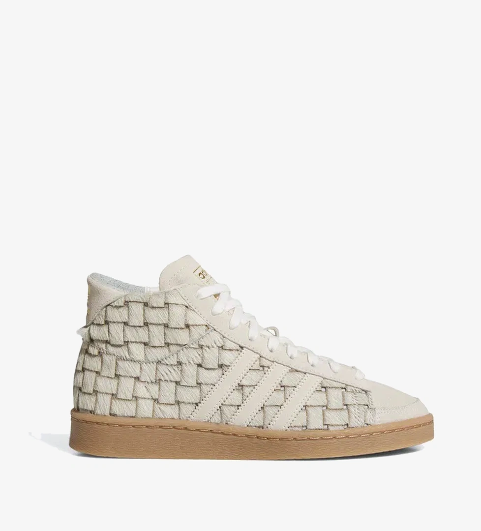 adidas Jabbar Hi Erkek Beyaz Spor Ayakkabı - Görsel 1