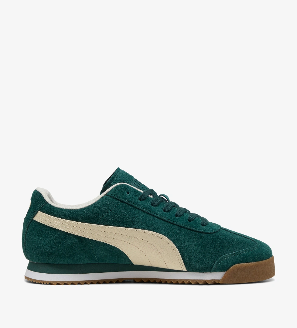 Puma Roma Suede Unisex Yeşil Spor Ayakkabı