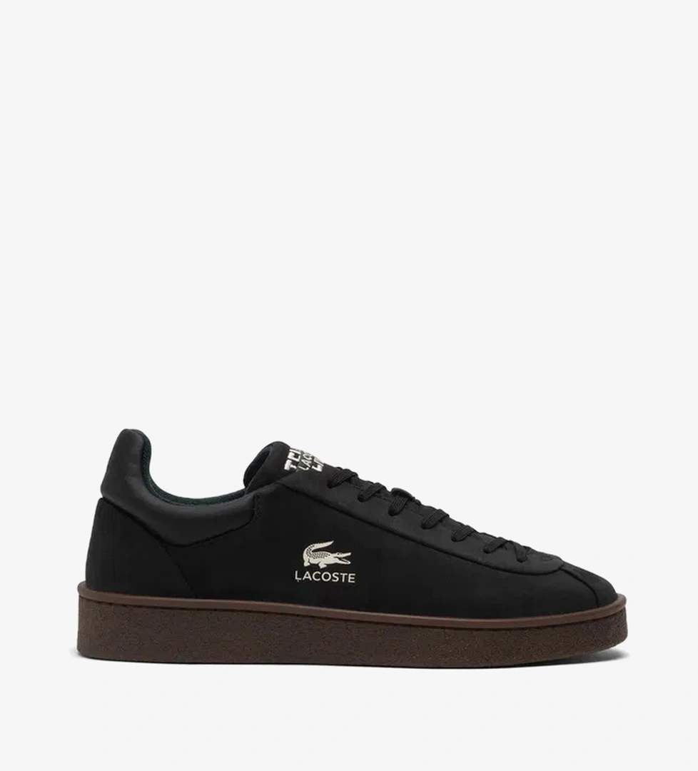 Lacoste Baseshot Premium Erkek Siyah Sneaker - Görsel 1