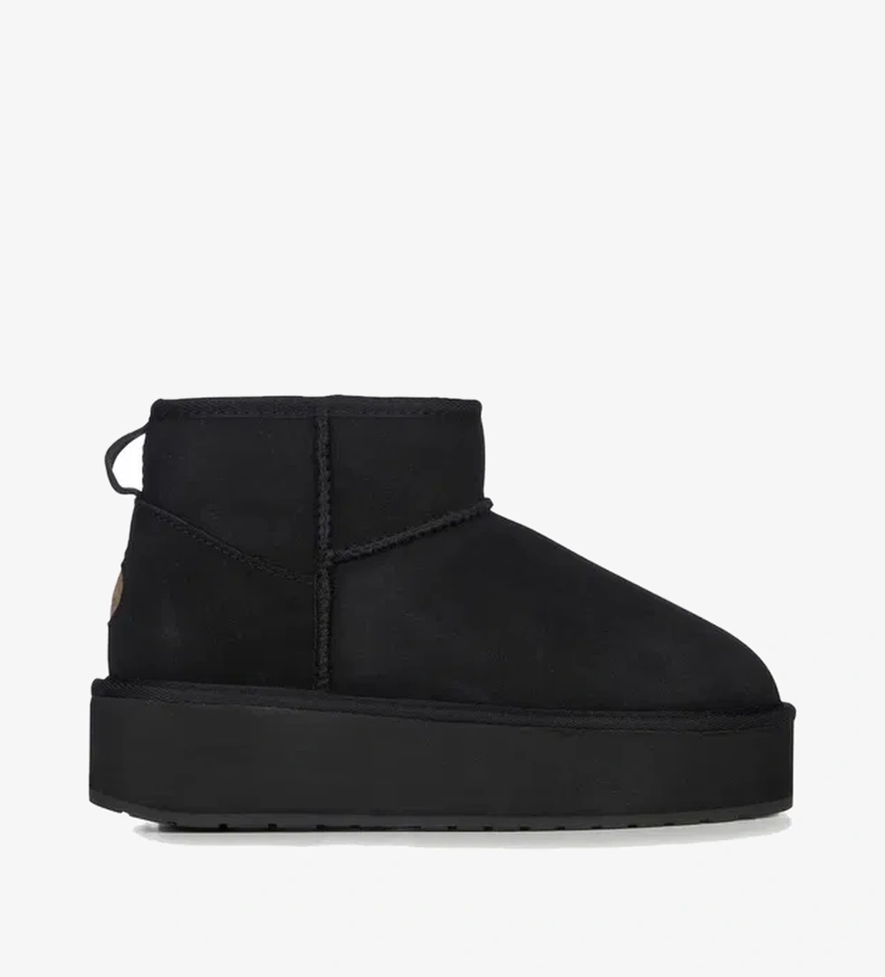 Emu Australia Stinger Micro Flatform Kadın Siyah Bot