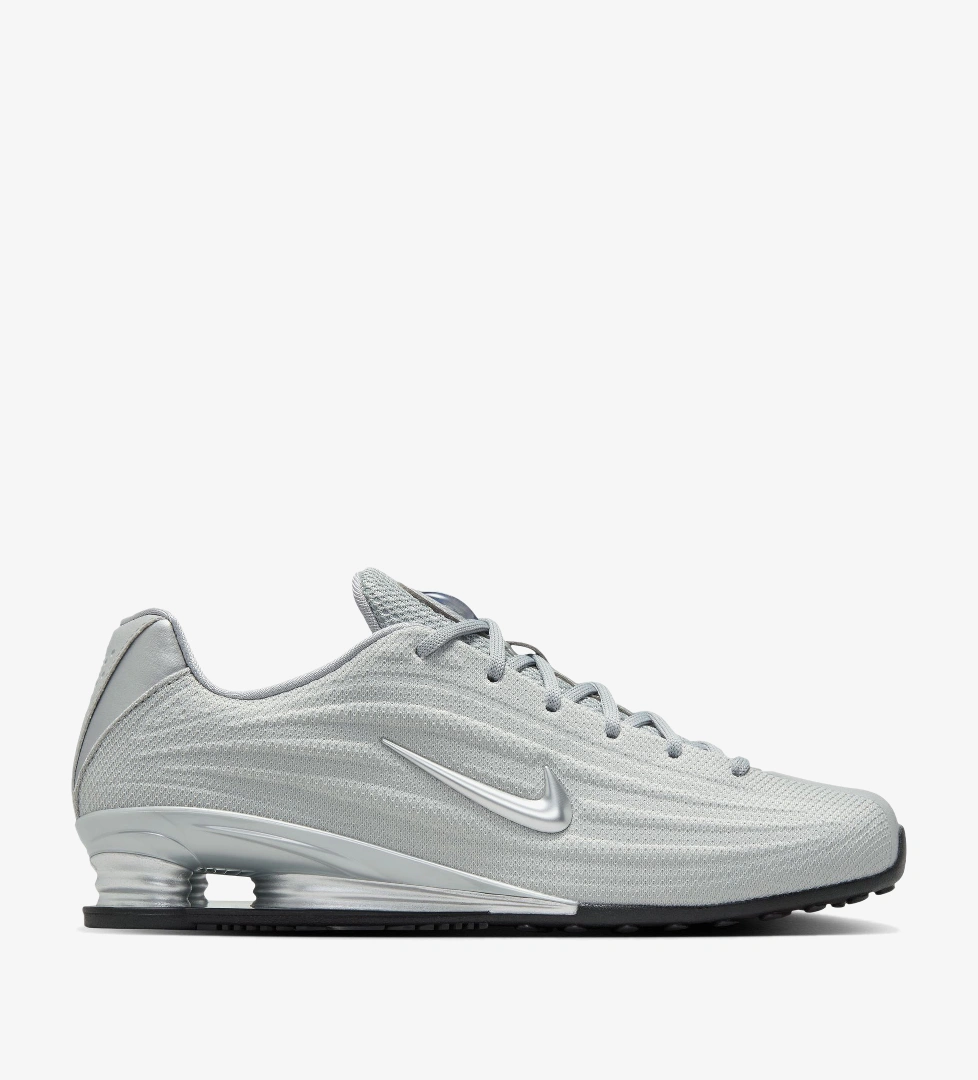 Nike Shox Z Metallic Silver Kadın Gri Spor Ayakkabı - Görsel 1