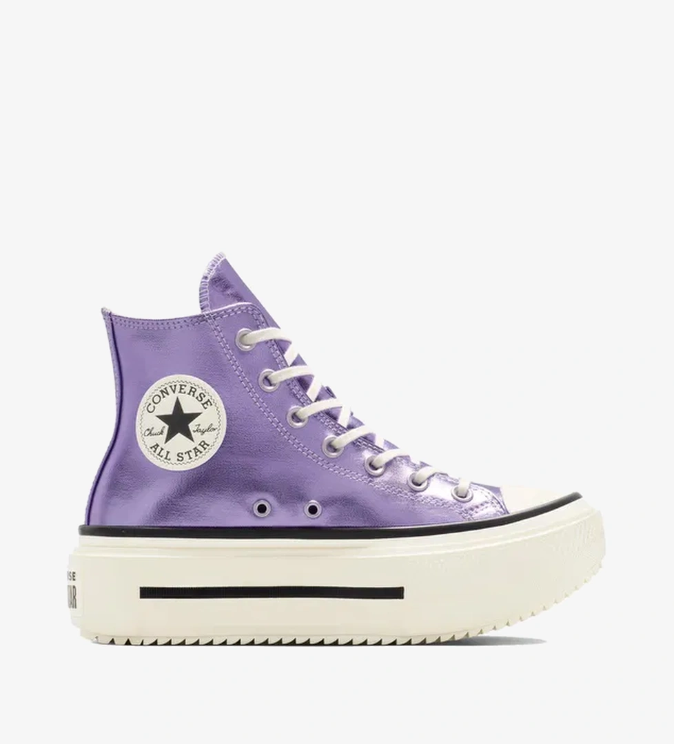 Converse Chuck Taylor All Star Lift Double Stack Unisex Mor Sneaker