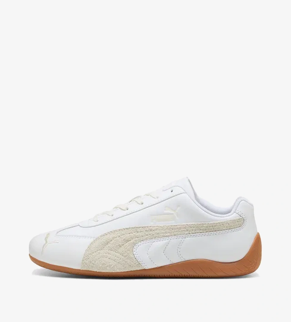 Puma Speedcat Leather Unisex Beyaz Spor Ayakkabı - Görsel 1