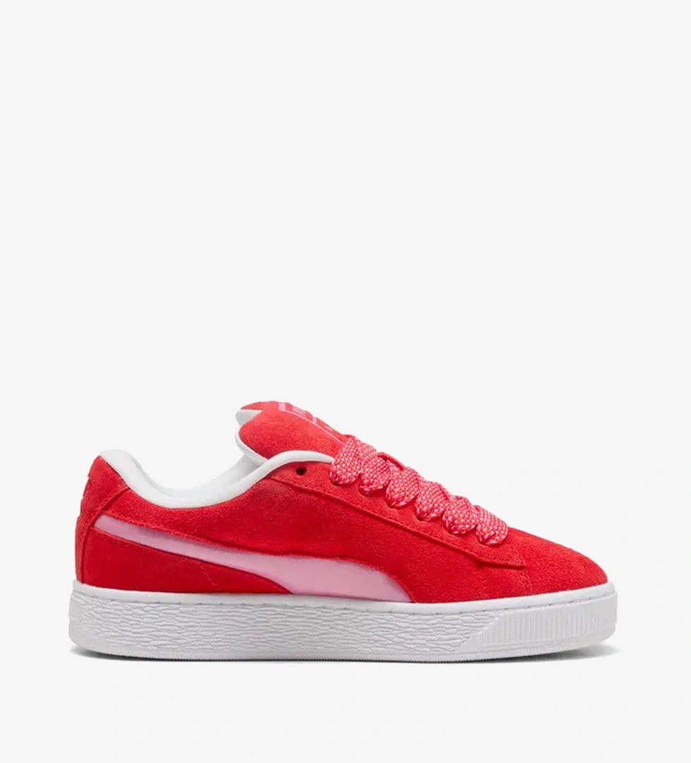 Puma Suede XL En Piste Kadın Kırmızı Spor Ayakkabı - Görsel 1