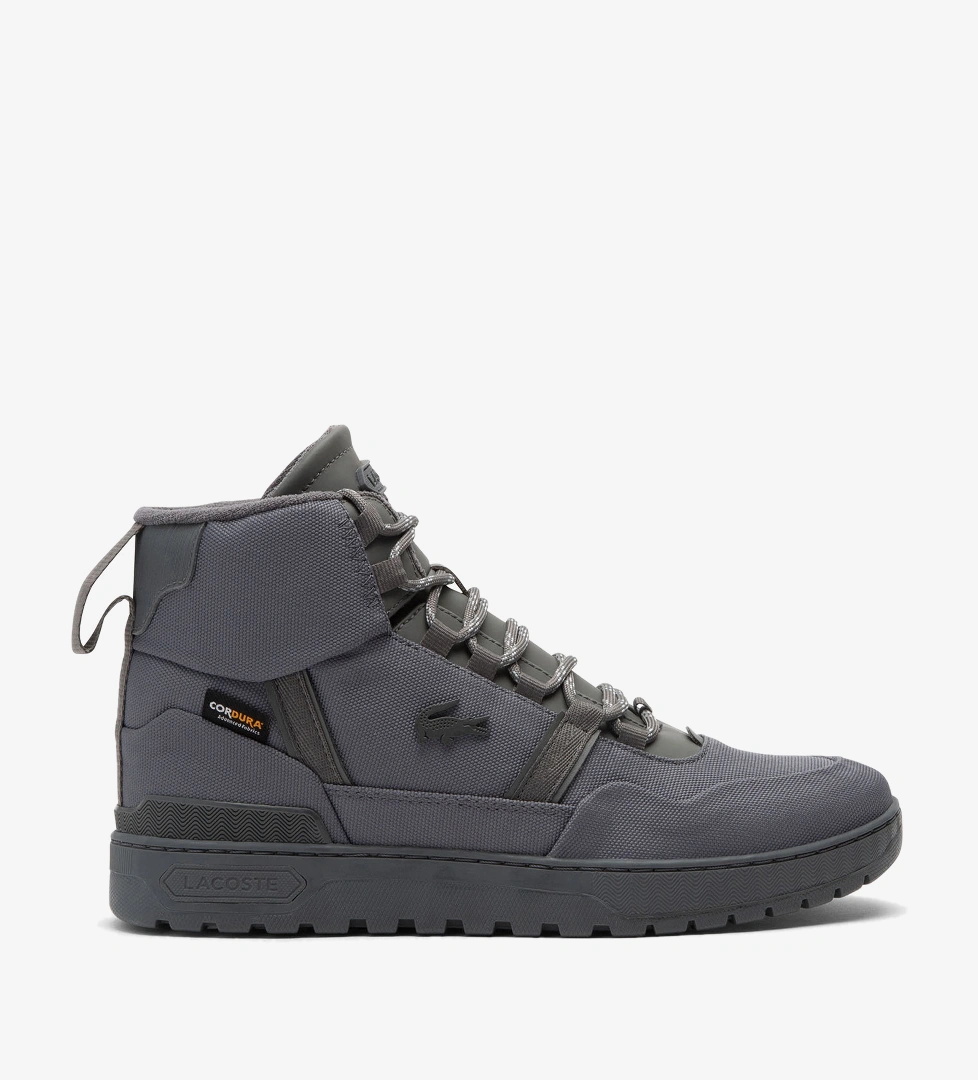 Lacoste T-Clip Winter Mid Erkek Gri Bot - Görsel 1