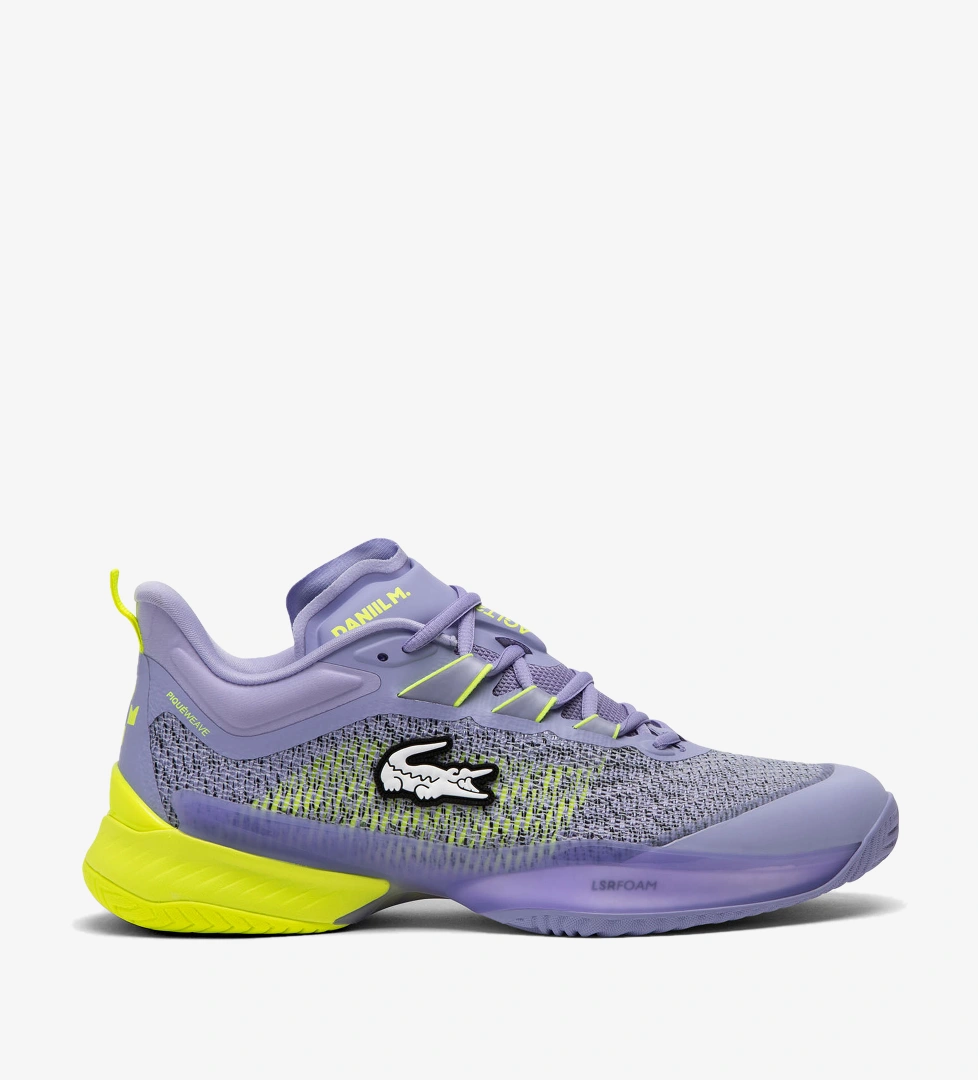 Lacoste AG-LT23 Ultra Erkek Mor Spor Ayakkabı