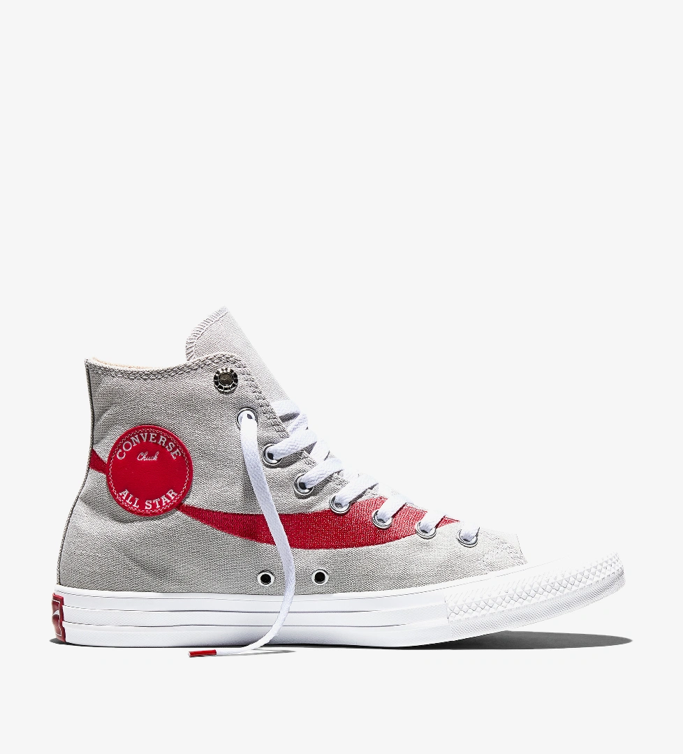 Converse x Coca-Cola Chuck Taylor All Star Unisex Gri Sneaker - Görsel 1