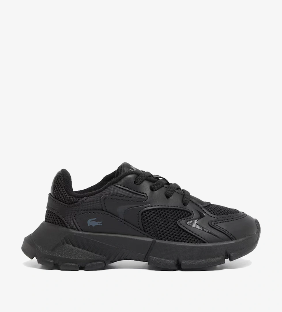 Lacoste L003 Neo Çocuk Siyah Spor Ayakkabı - Görsel 1