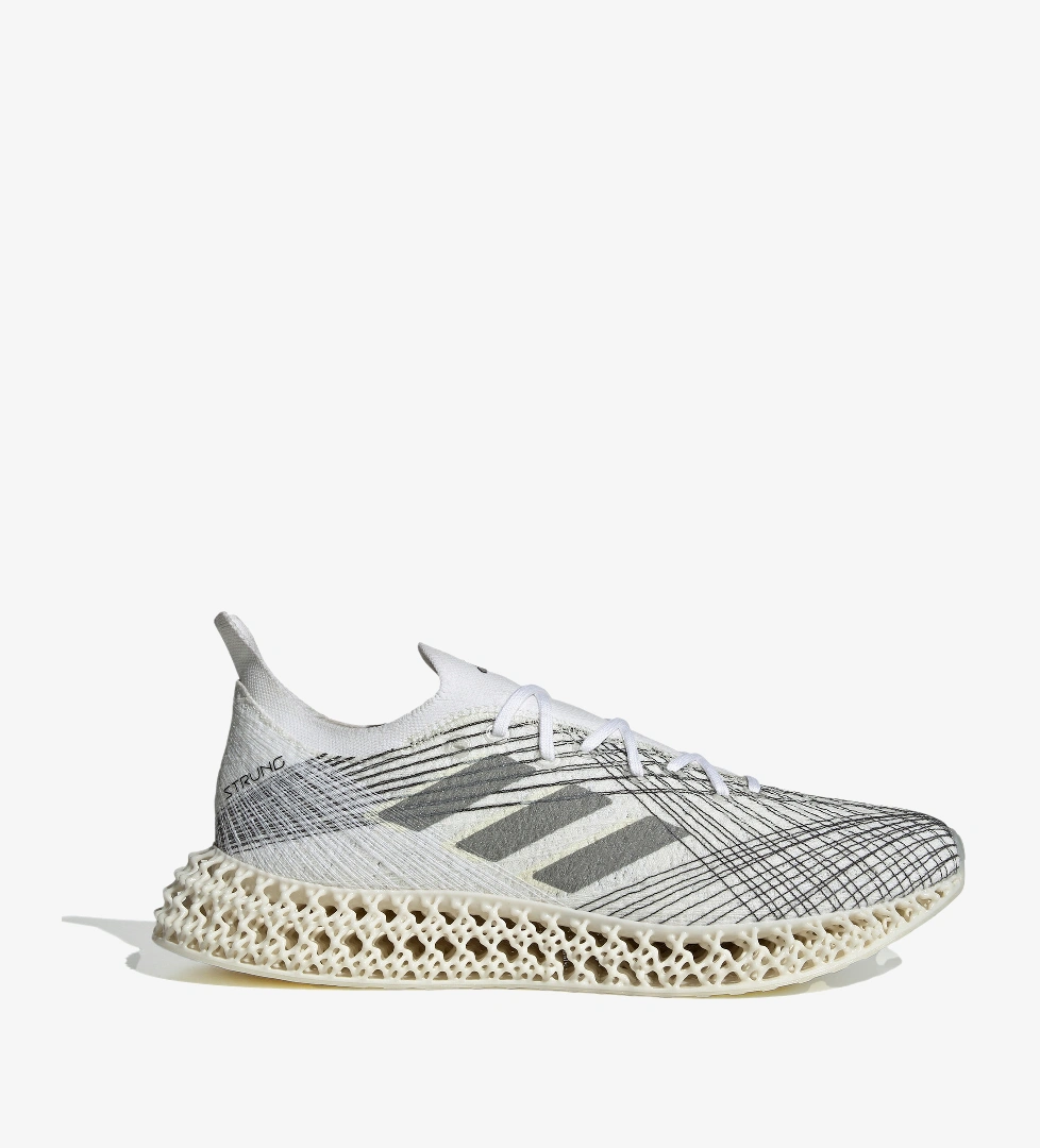 Adidas adidas 4DFWD X Strunger Erkek Beyaz Koşu Ayakkabısı Superstep'te! Beyaz - 1. görsel