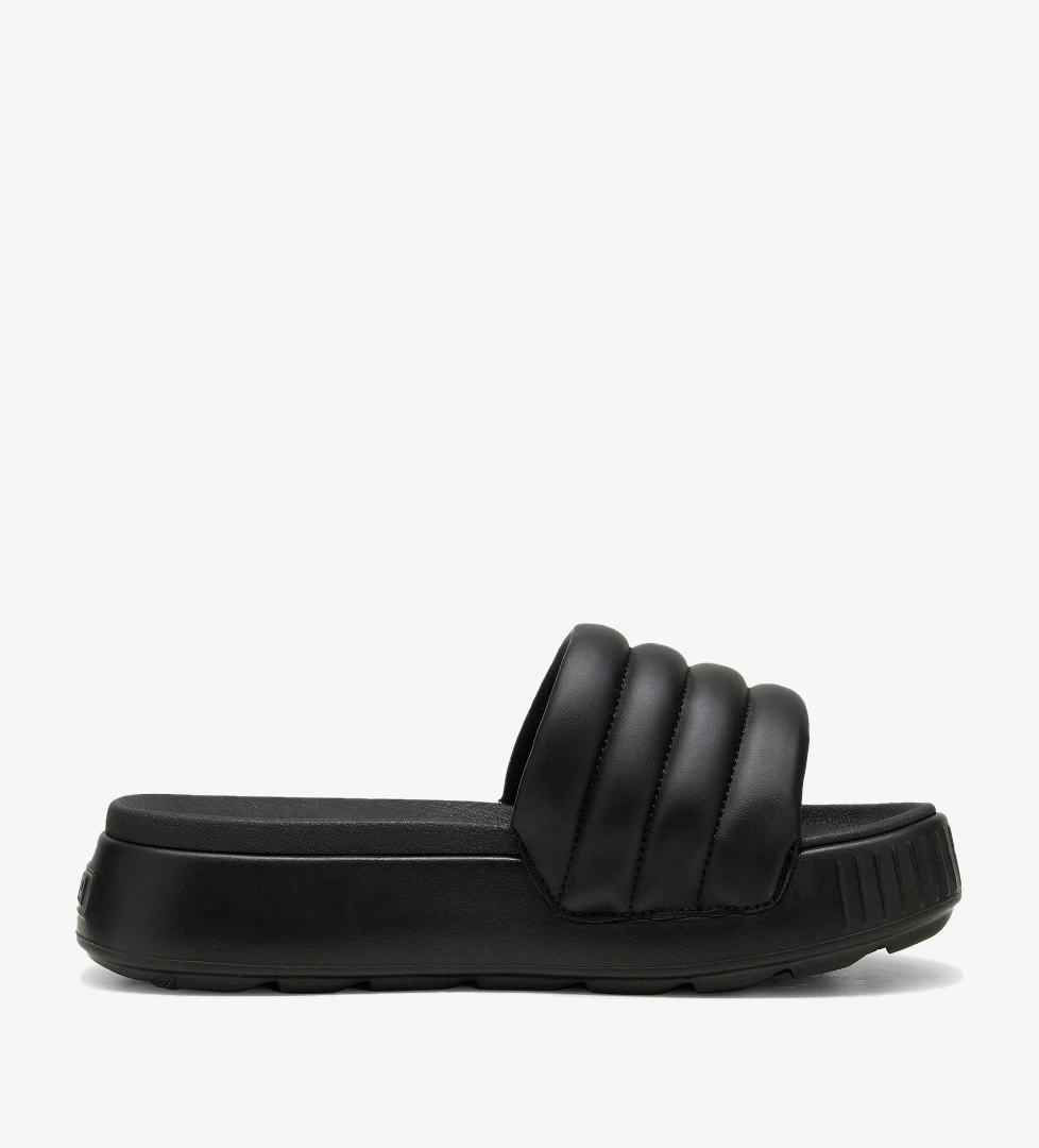 Puma Puma Karmen Slide Puffy Kadın Siyah Terlik Superstep'te! Siyah - 1. görsel