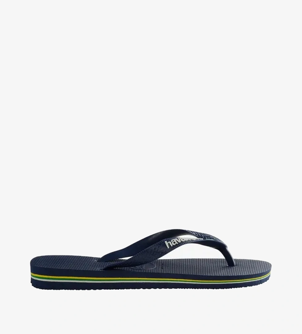 Havaianas Havaianas Brasil Logo Erkek Lacivert Terlik Superstep'te! Lacivert - 1. görsel