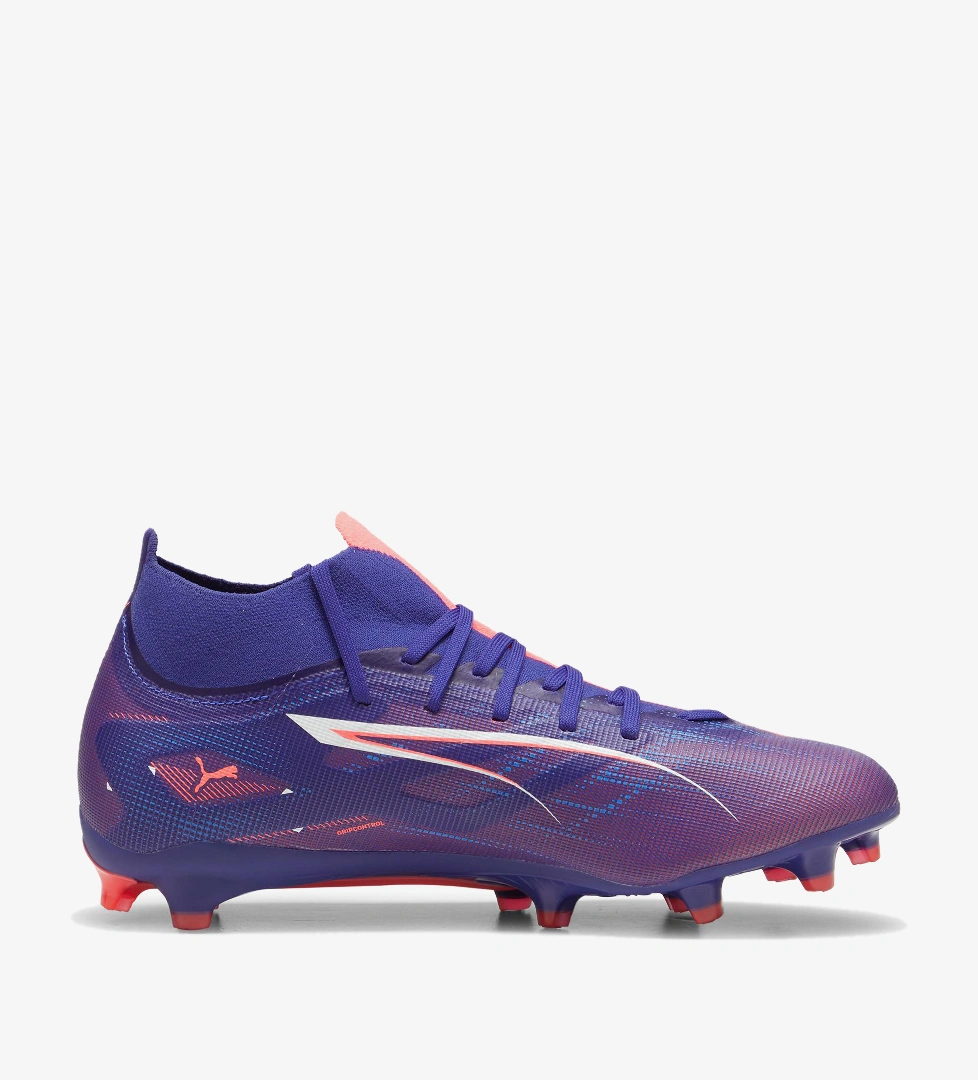 Puma Puma Ultra Match 5 Plus Fg Erkek Mor Çim Saha Kramponu Superstep'te! Mor - 1. görsel