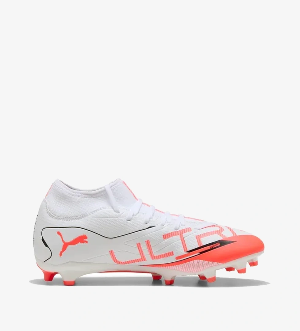 Puma Puma Ultra 5 Play+ Fg/Ag Erkek Beyaz Çim Saha Kramponu Superstep'te! Beyaz - 1. görsel