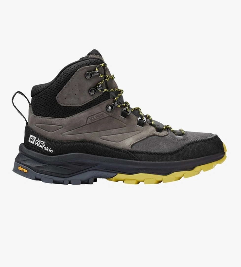Jack Jack Wolfskin Cyrox Texapore Mid Erkek Gri Outdoor Bot Superstep'te! Gri - 1. görsel