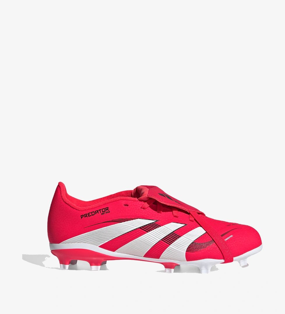 Adidas adidas Predator League Fold Over Tongue Çocuk Kırmızı Çim Saha Kramponu Superstep'te! Kırmızı - 1. görsel