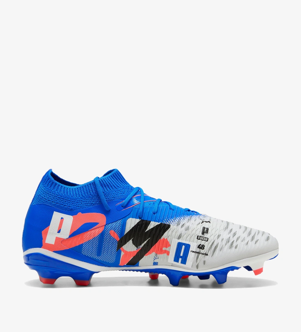 Puma Puma Future 8 Match Forever Fg/Ag Erkek Beyaz Çim Saha Kramponu Superstep'te! Beyaz - 1. görsel