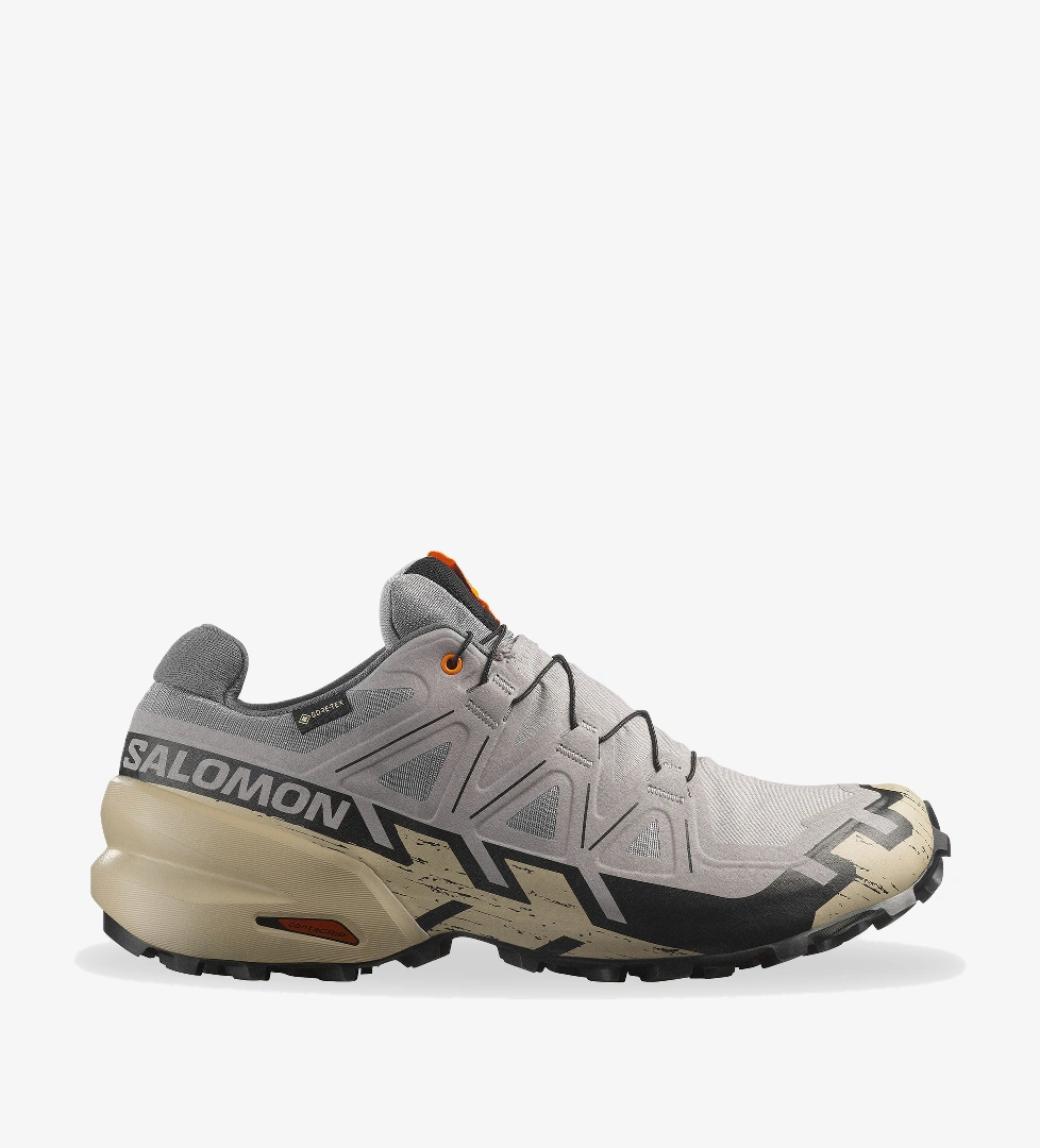 Salomon Salomon Speedcross 6 Gore-Tex Erkek Gri Koşu Ayakkabısı Superstep'te! Gri - 1. görsel
