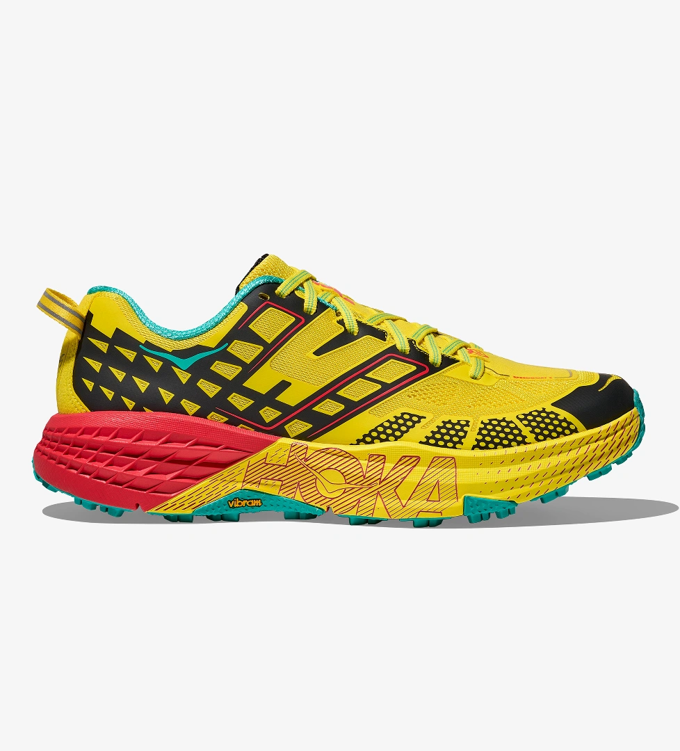 Hoka Hoka Speedgoat 'sour 2 Lemon Kadın Black' Sarı Spor Ayakkabı model görseli