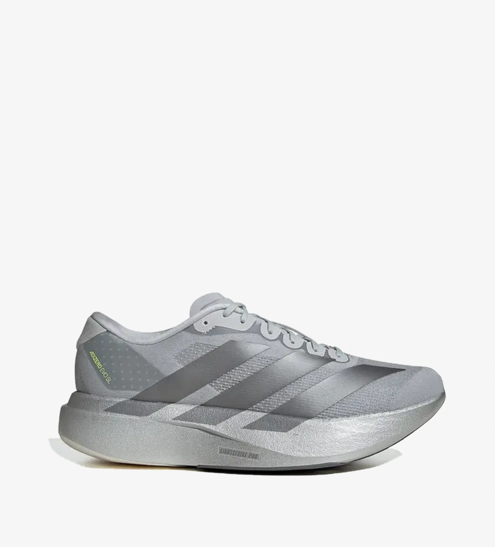 adidas Adizero Evo Sl Erkek Gri Koşu Ayakkabısı