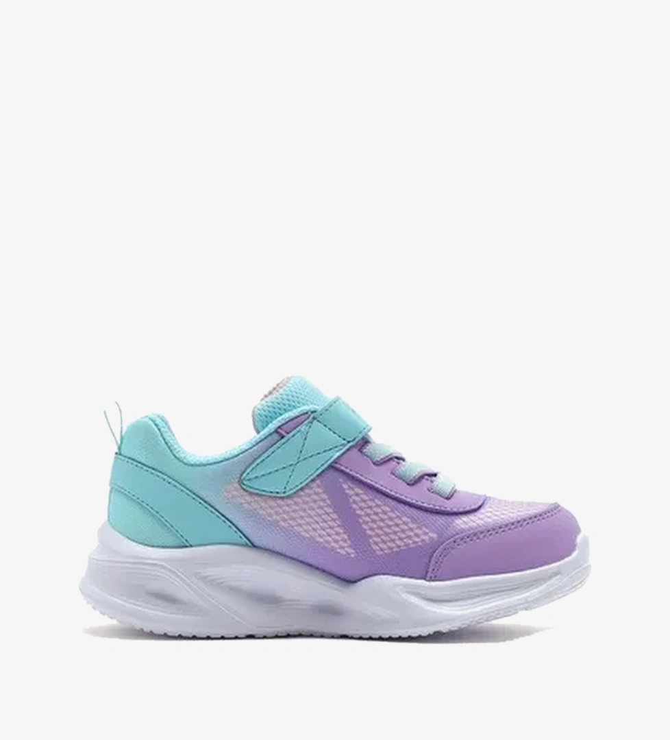 Skechers Sola Glow Ombre Deluxe Çocuk Mor Işıklı Spor Ayakkabı