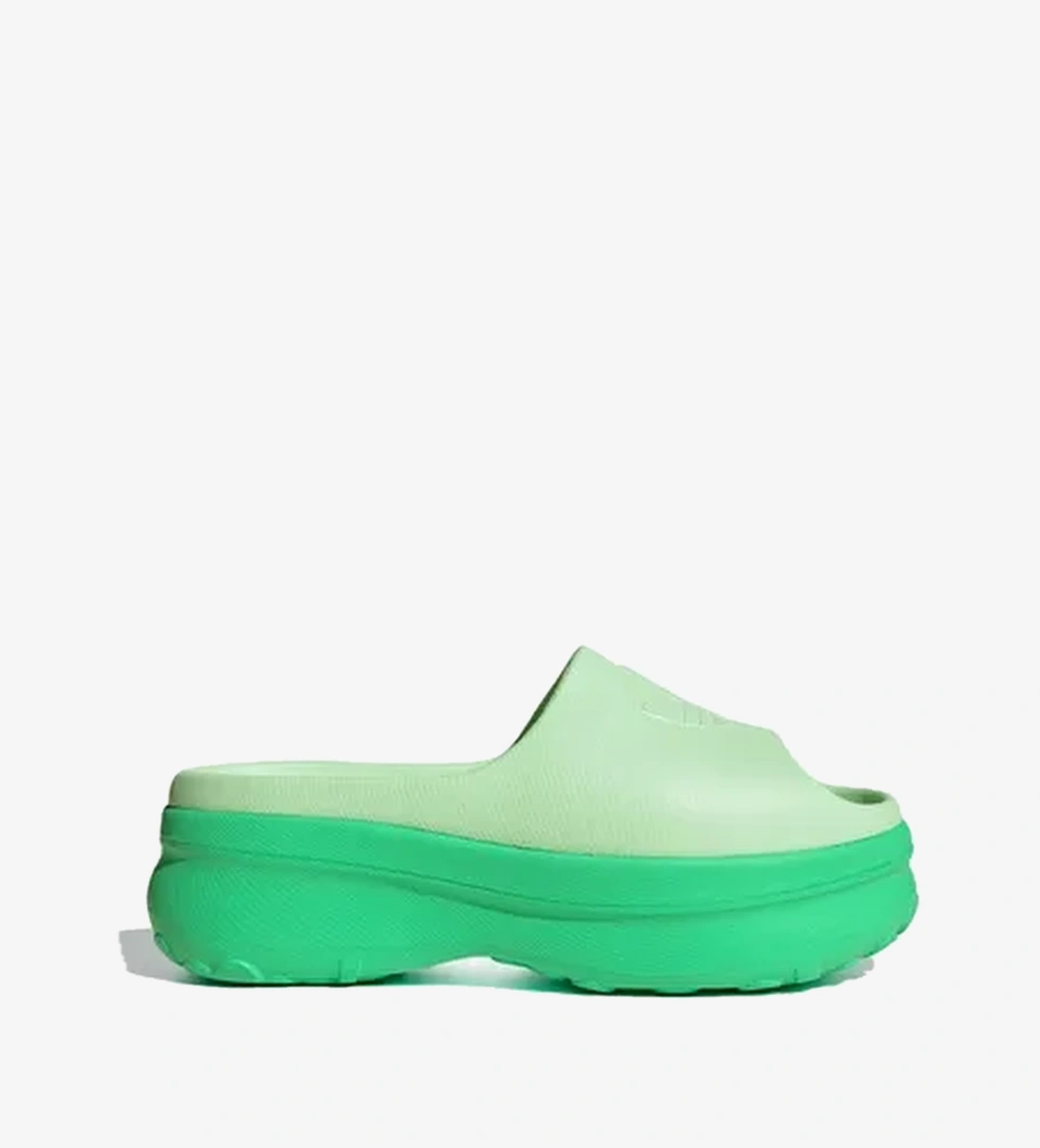 adidas Adıfom Stan Slıde W Kadın Yeşil Sandalet