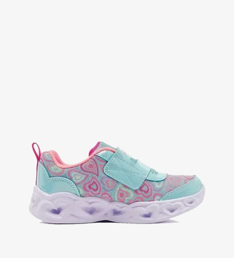 Skechers Heart Lights Çocuk Yeşil Işıklı Spor Ayakkabı