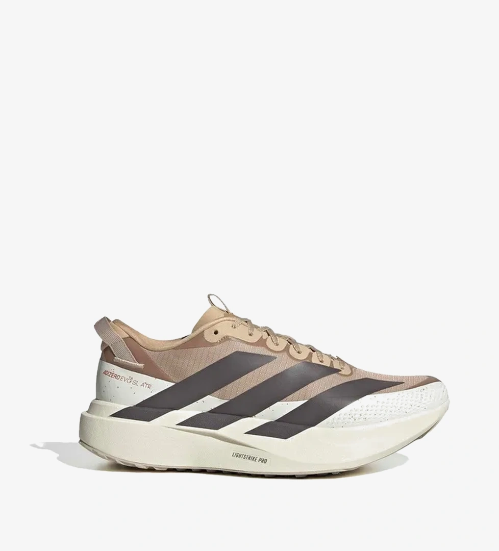 adidas Adizero Evo Sl Atr Erkek Bej Koşu Ayakkabısı