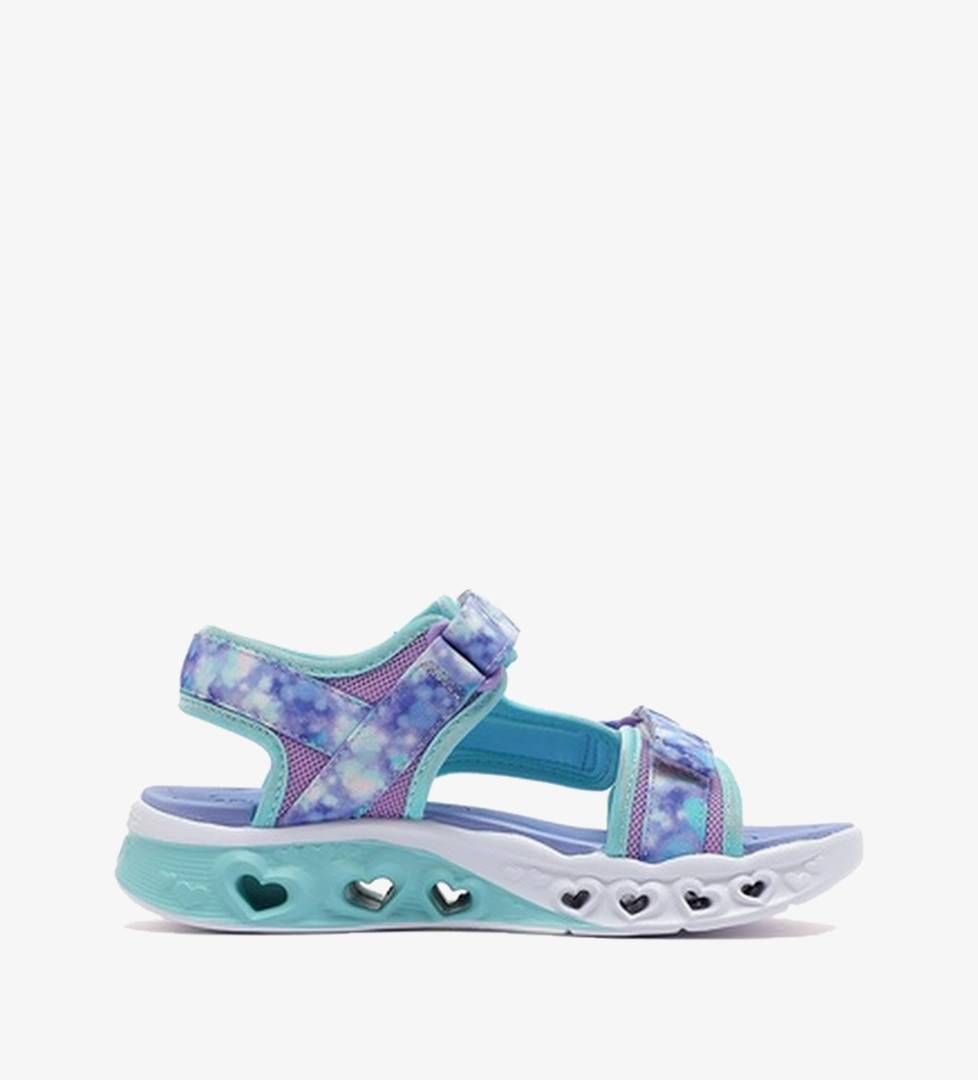 Skechers Flutter Hearts Sandal-Blurry Love Çocuk Mor Spor Ayakkabı