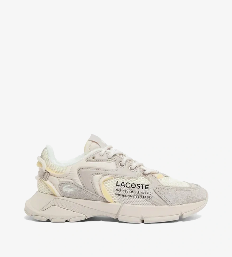 Lacoste L003 Neo Kadın Bej Spor Ayakkabı