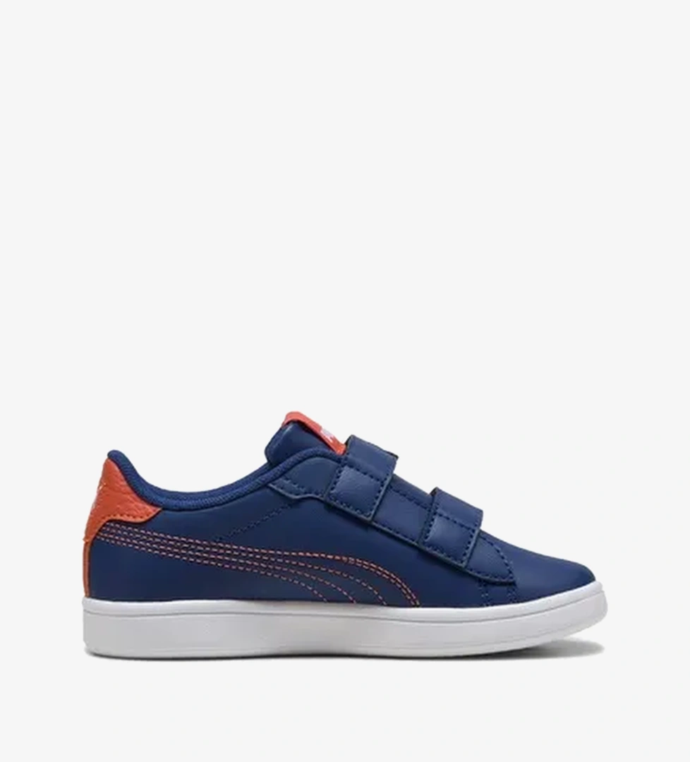 Puma Smash 3.0 Dino V Çocuk Mavi Spor Ayakkabı