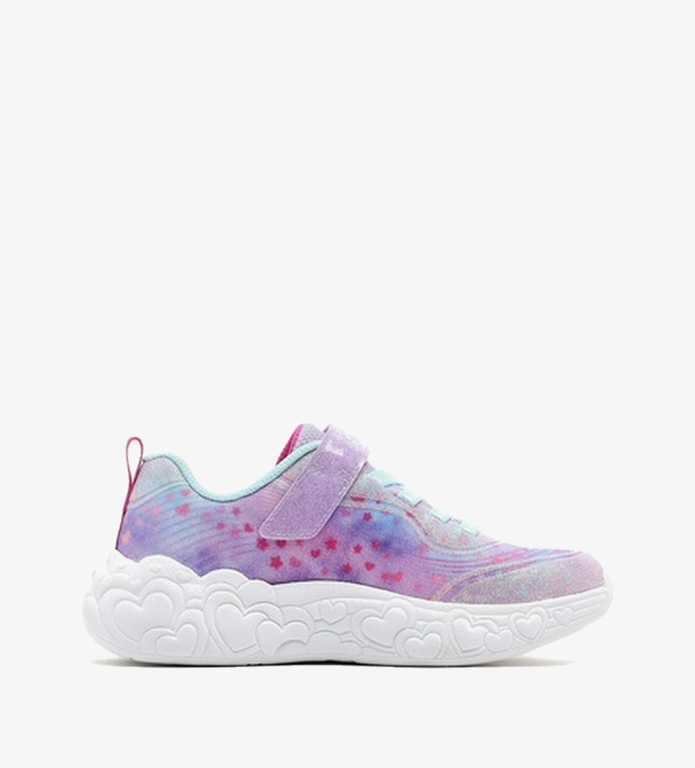 Skechers Eternal Heart Lights Çocuk Mor Spor Ayakkabı