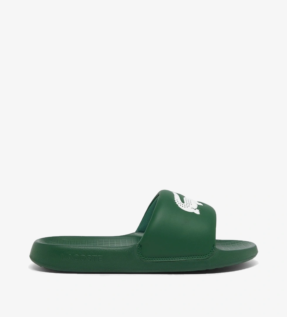 Lacoste Yeşil Lacoste Serve Slide 1.0 Erkek Terlik