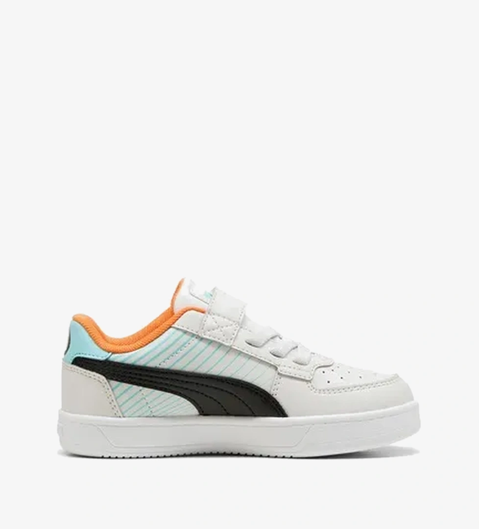 Puma Caven 2.0 Poised 2 race AC+ Çocuk Beyaz Spor Ayakkabı